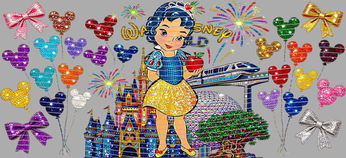16oz Disney style-D-3522